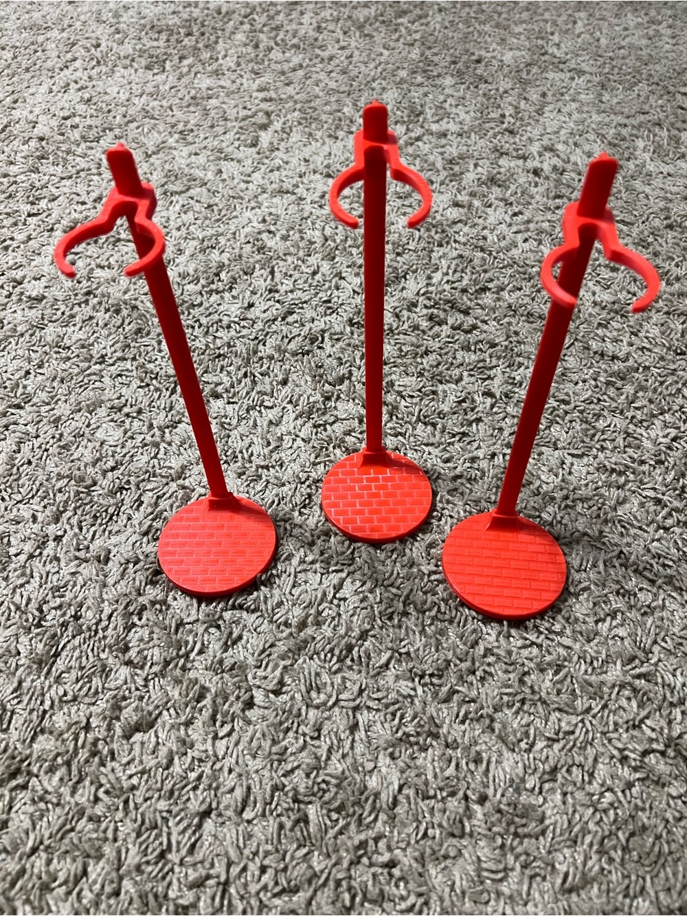 3d printed doll stands set of 3